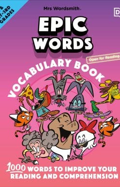 Mrs Wordsmith Epic Words Vocabulary Book, Kindergarten & Grades 1-3: 1,000 Words to Improve Your Reading and Comprehension