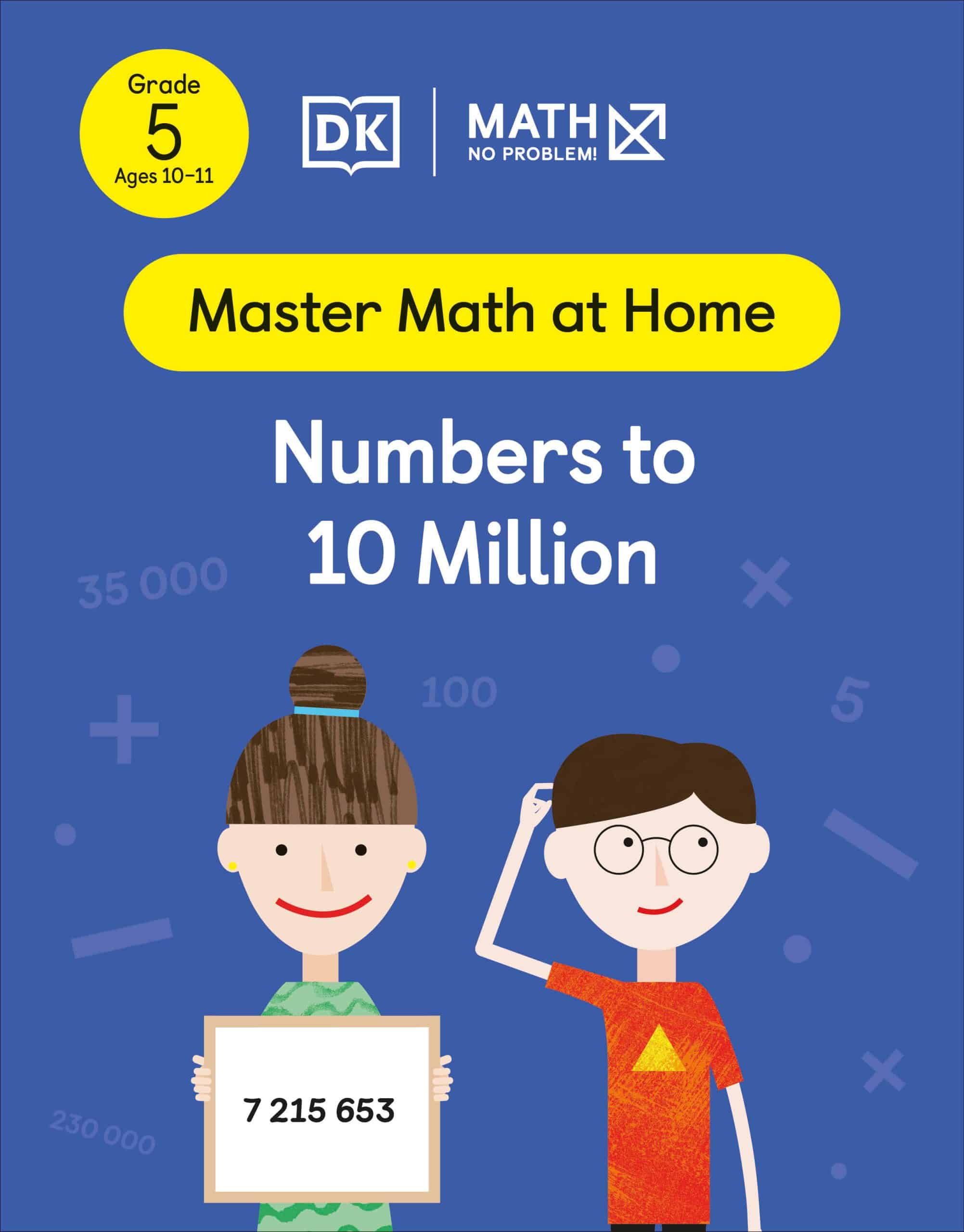 9780744052053 Math - No Problem! Numbers to 10 Million, Grade 5 Ages 10-11