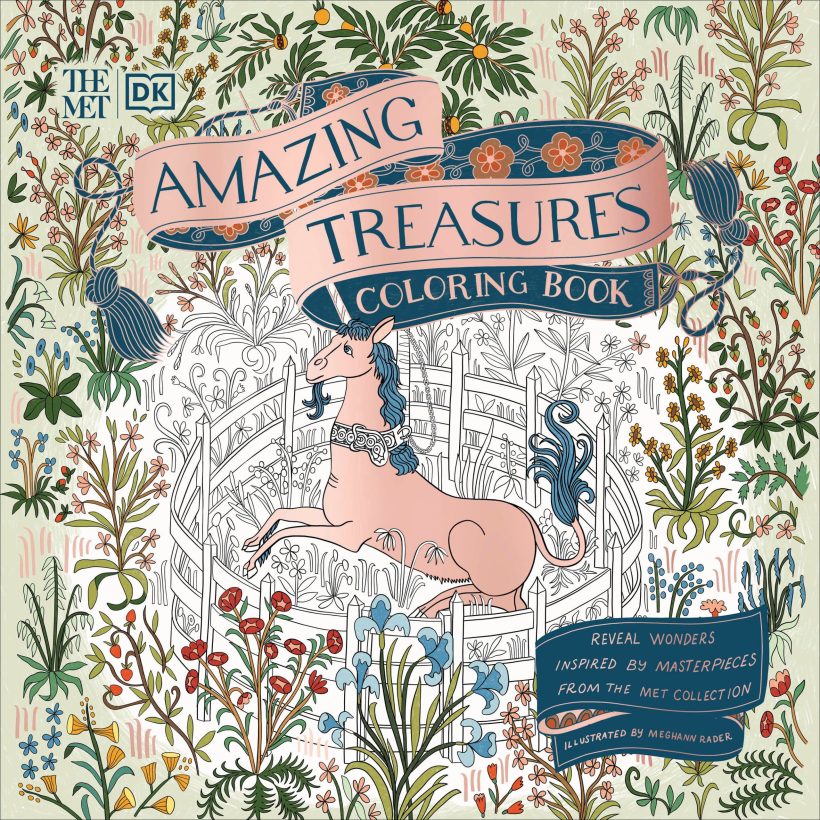 Reveal Wonders Inspired by Masterpieces from The Met Collection: The Met Amazing Treasures Coloring Book