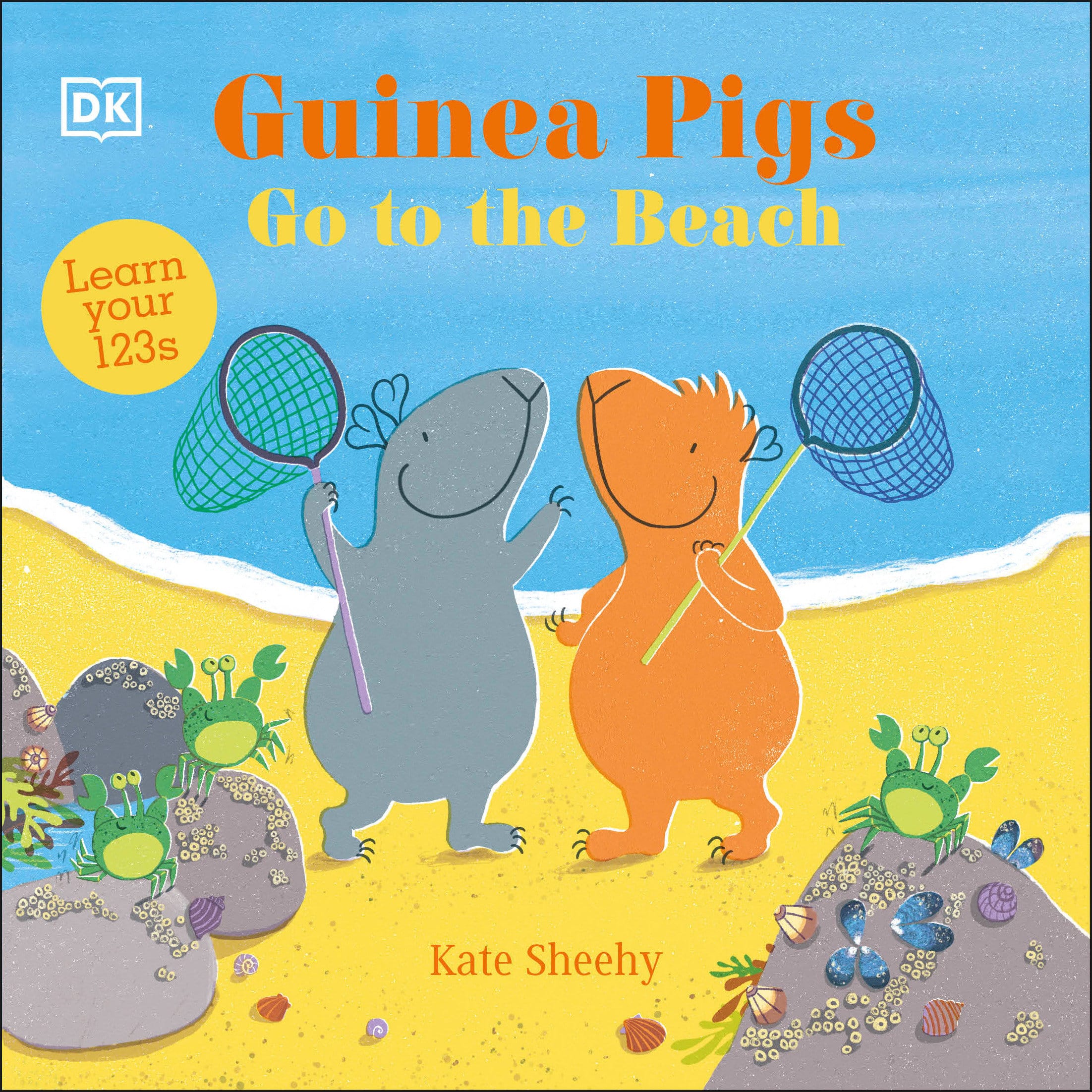 9780744072846 Guinea Pigs Go to the Beach: Learn Your 123s