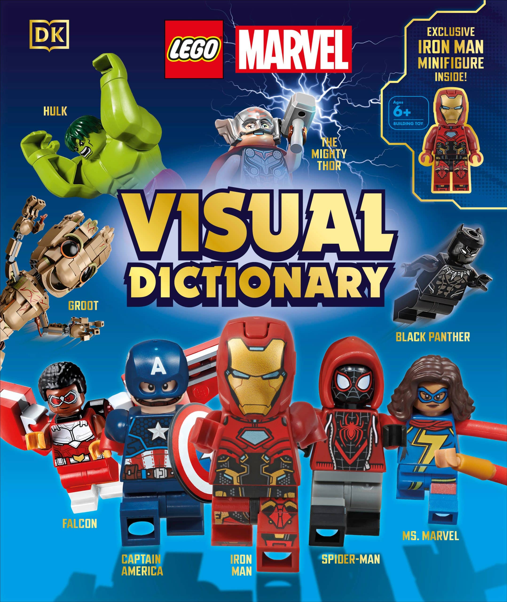 With Exclusive Iron Man Minifigure: LEGO Marvel Visual Dictionary