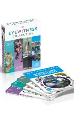 Eyewitness Collection Boxset: 4-Book Box Set - Rocks & Minerals, Titanic, Hurricane & Tornado and Dinosaur Books