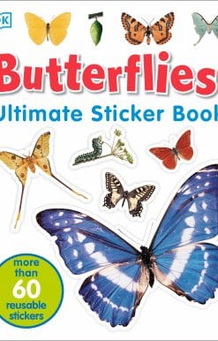 Ultimate Sticker Book: Butterflies: More Than 60 Reusable Full-Color Stickers