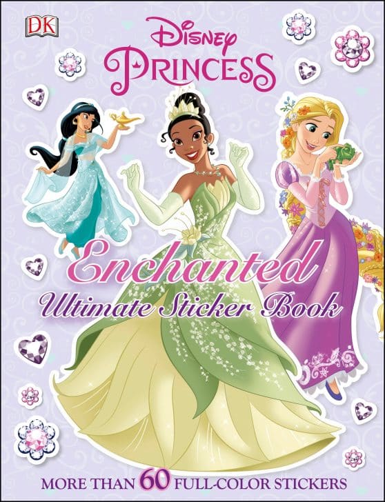 More Than 60 Reusable Full-Color Stickers: Ultimate Sticker Book: Disney Princess: Enchanted