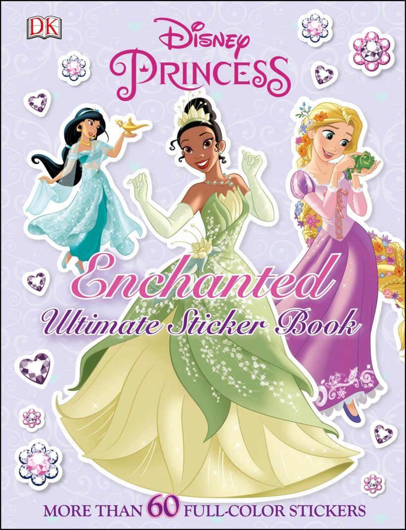 More Than 60 Reusable Full-Color Stickers: Ultimate Sticker Book: Disney Princess: Enchanted