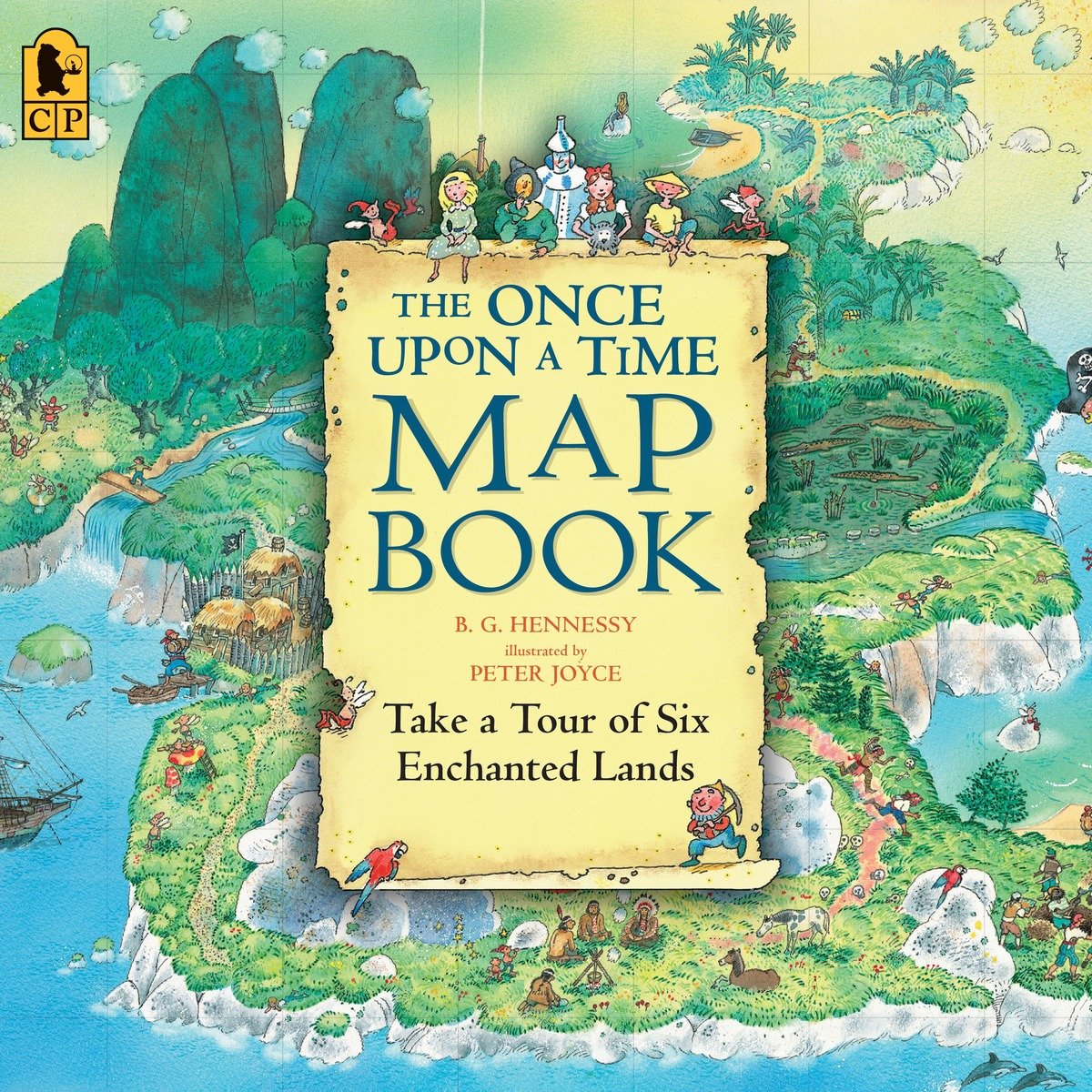 9780763626822 The Once Upon a Time Map Book: Take a Tour of Six Enchanted Lands