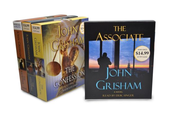 The Associate; The Confession; The Litigators; The Racketeer: John Grisham CD Audiobook Bundle #2