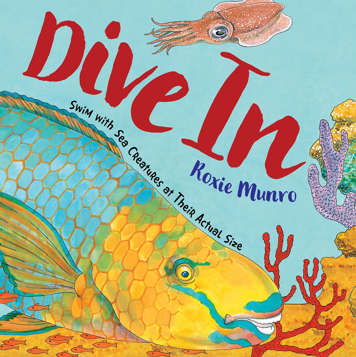 9780823443352 Dive In: Swim with Sea Creatures at Their Actual Size