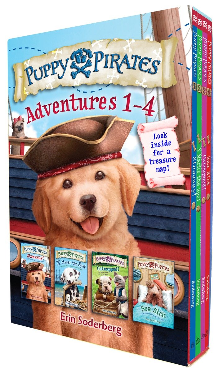 9781101934876 Puppy Pirates Adventures 1-4 Boxed Set