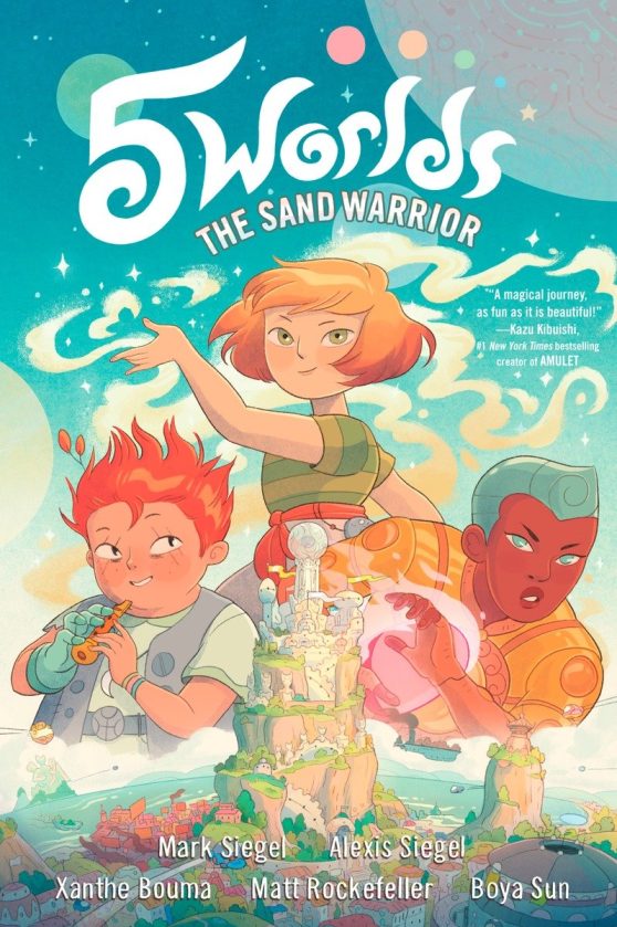 (A Graphic Novel): 5 Worlds Book 1: The Sand Warrior