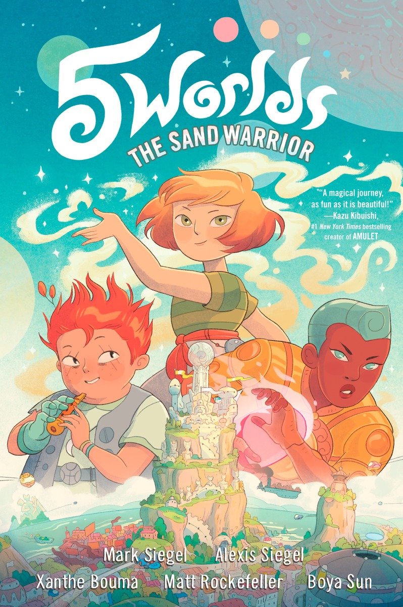 9781101935880 5 Worlds Book 1: The Sand Warrior: (A Graphic Novel)