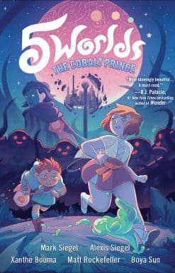 5 Worlds Book 2: The Cobalt Prince: (A Graphic Novel)