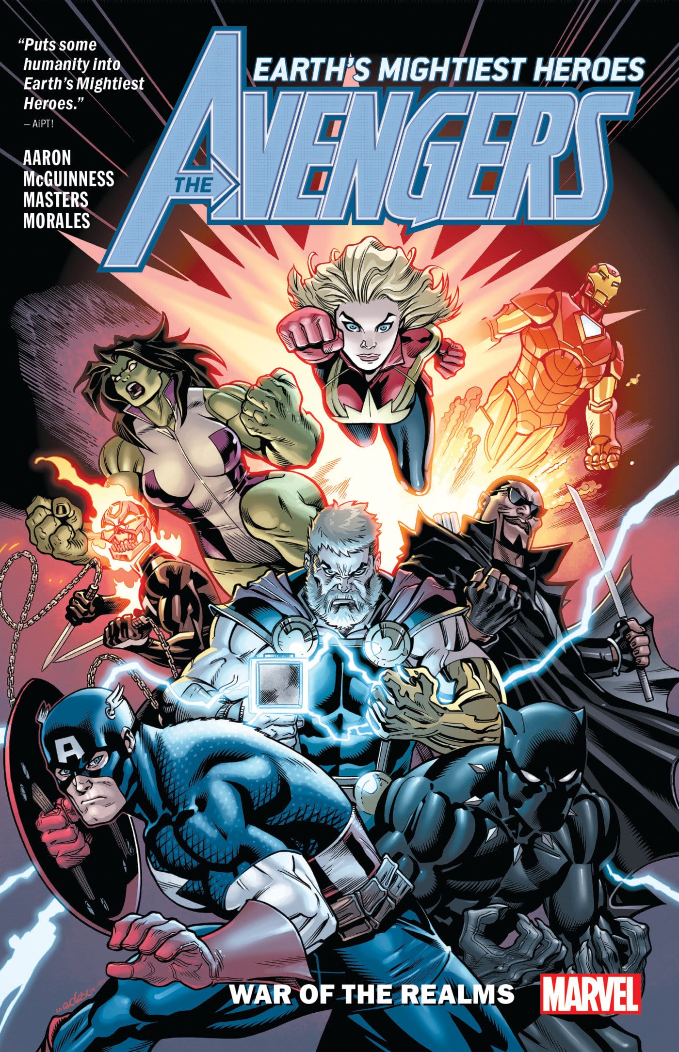 9781302914622 AVENGERS BY JASON AARON VOL. 4: WAR OF THE REALMS