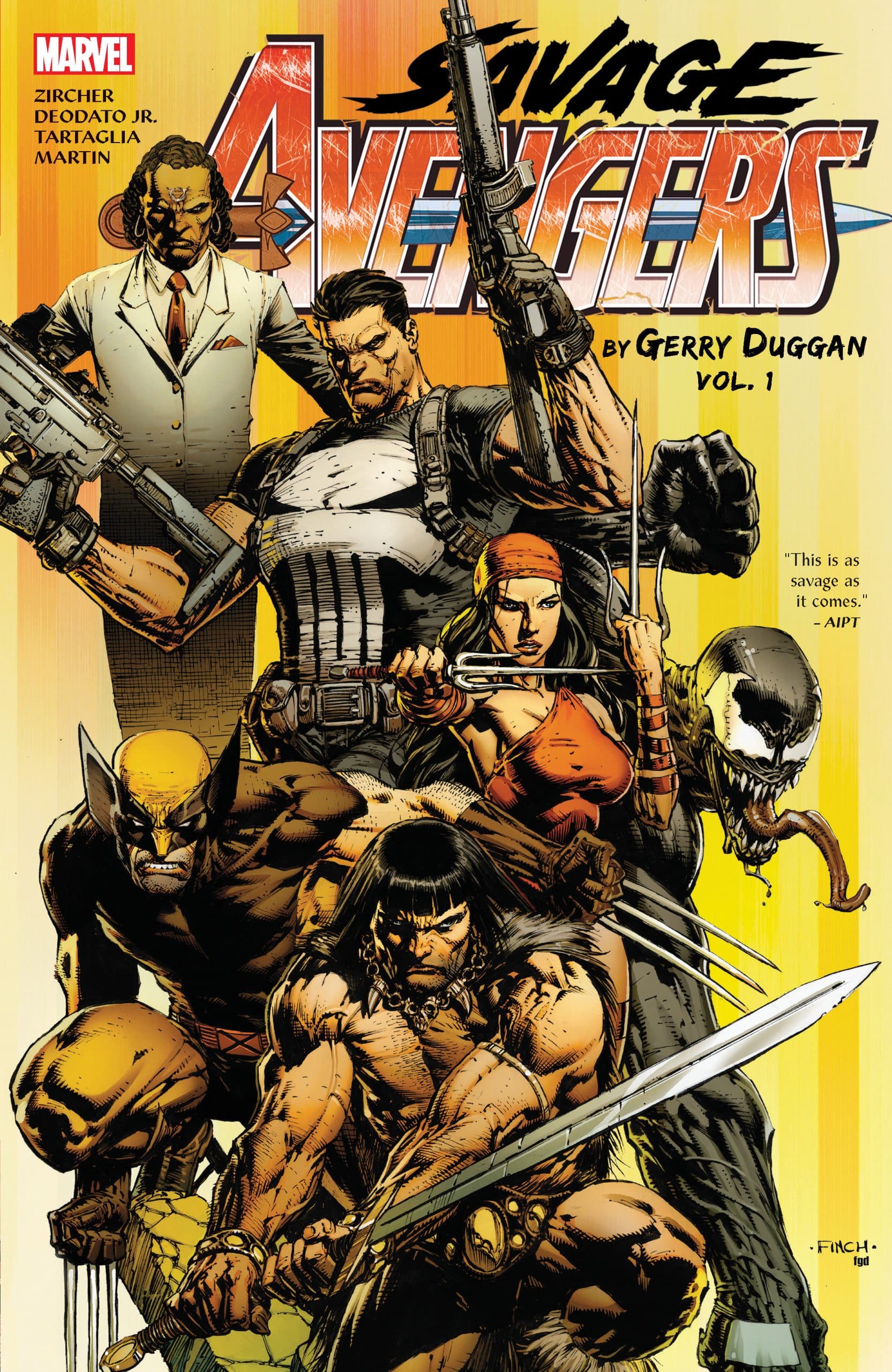 9781302958473 SAVAGE AVENGERS BY GERRY DUGGAN VOL. 1