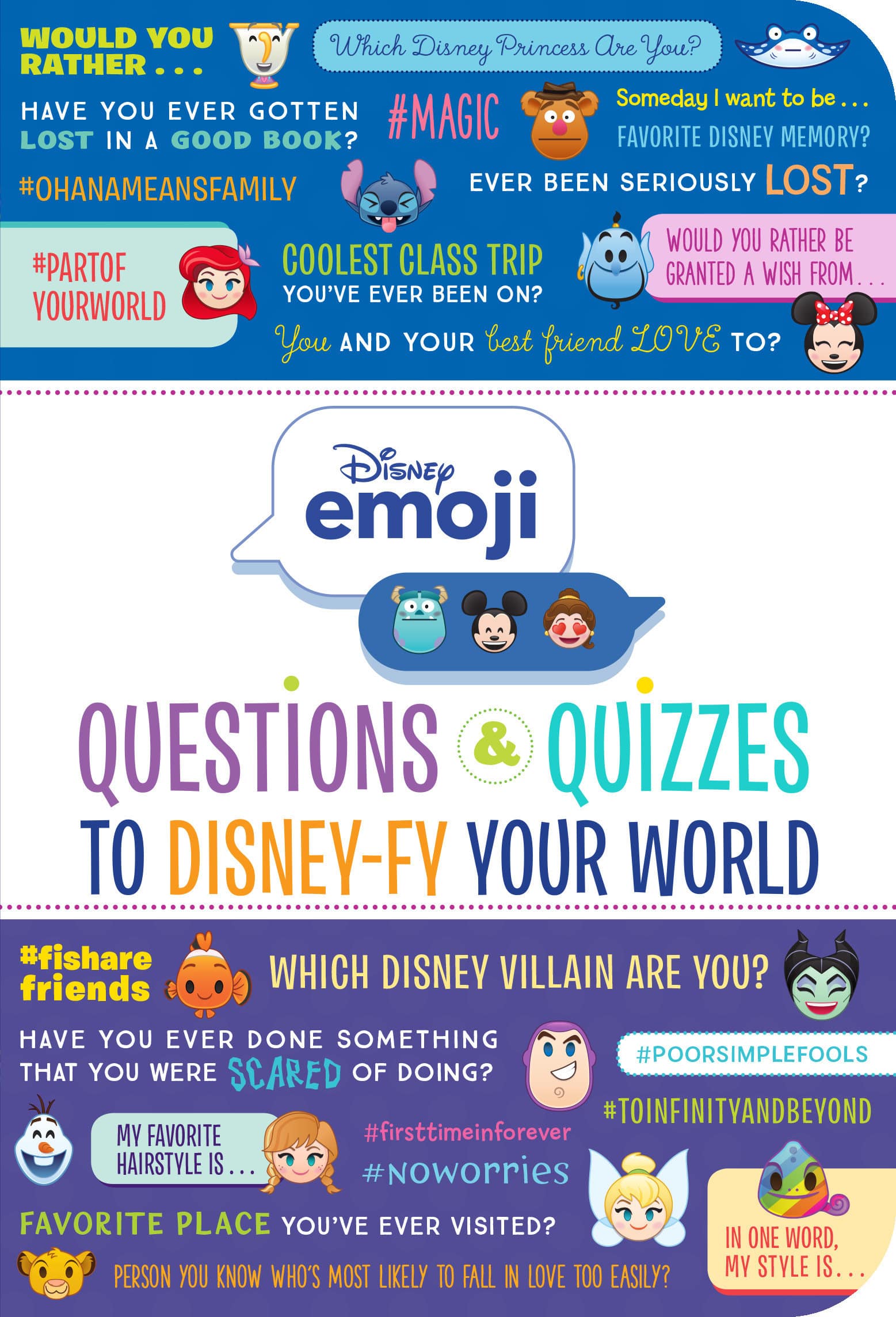 9781368013543 Disney Emoji: Questions and Quizzes to Disney-fy Your World!