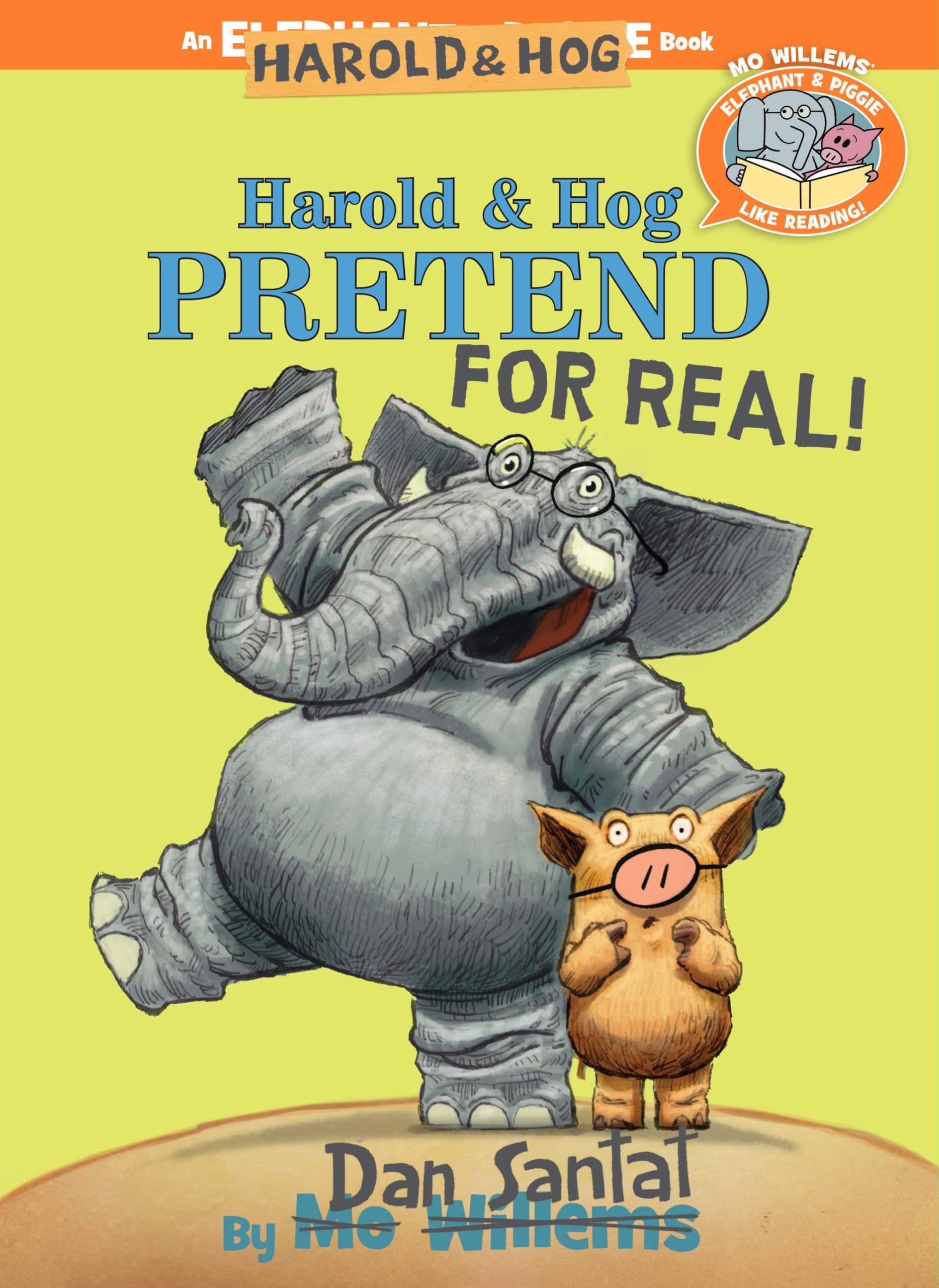 9781368027168 Harold & Hog Pretend For Real!-Elephant & Piggie Like Reading!
