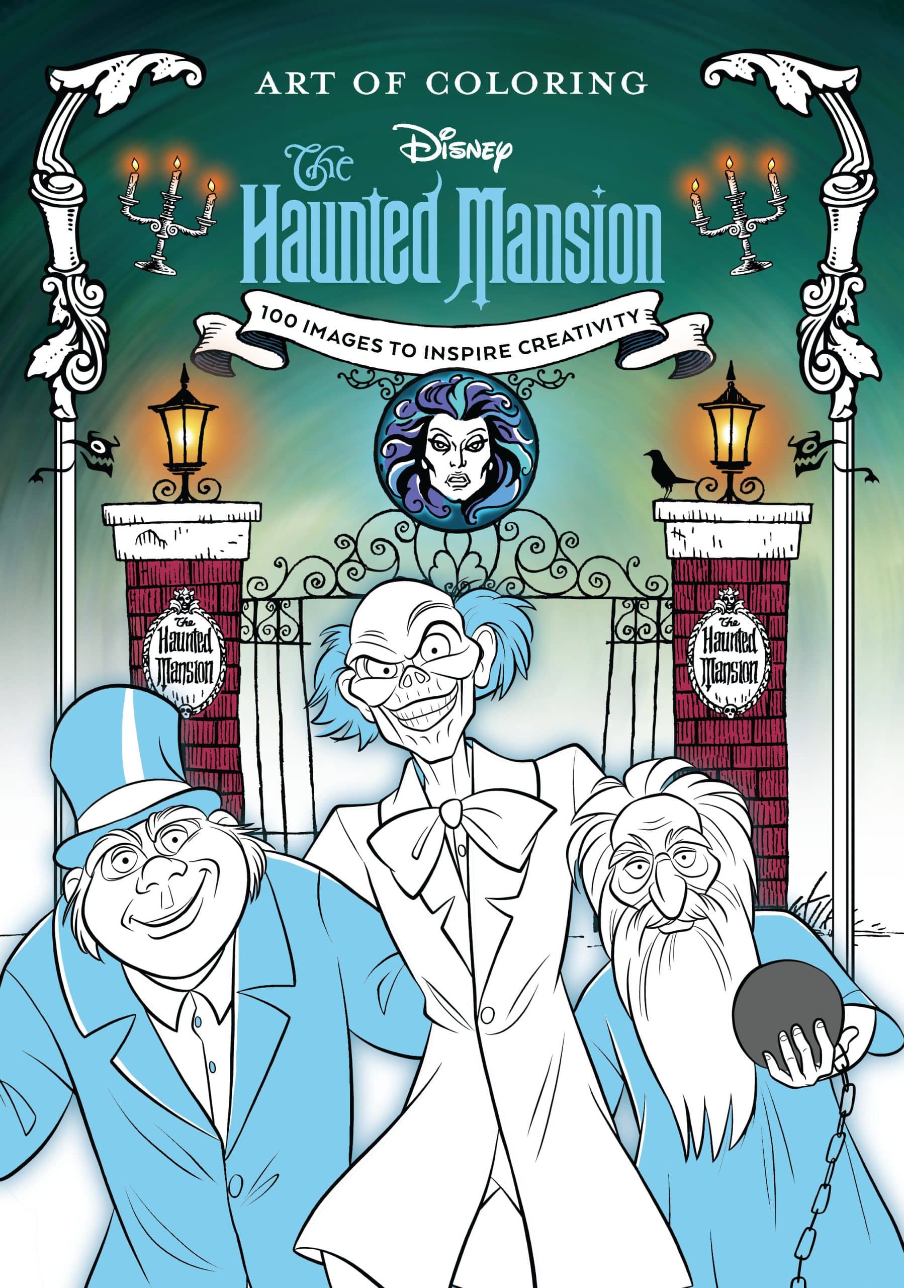 9781368099349 Art of Coloring: The Haunted Mansion