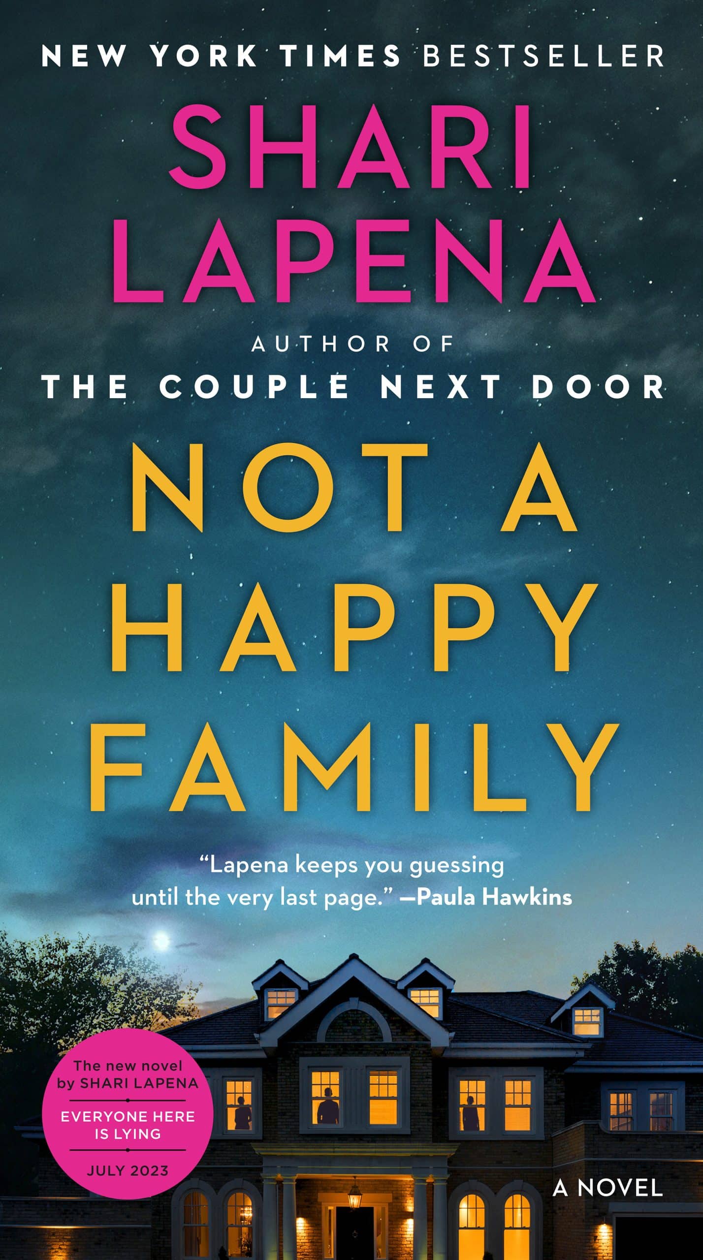 9781400026999 Not a Happy Family: A Novel