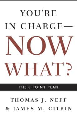 The 8 Point Plan: You're in Charge, Now What?