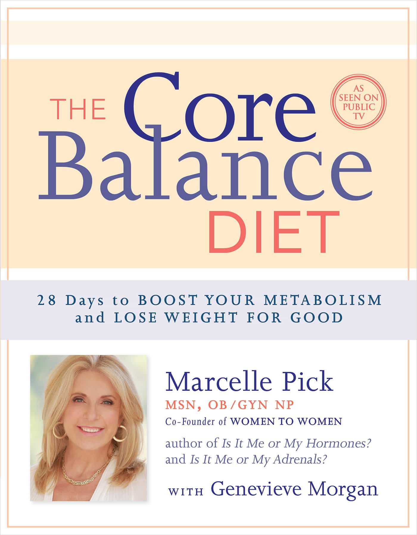 9781401942892 The Core Balance Diet: 28 Days to Boost Your Metabolism and Lose Weight for Good