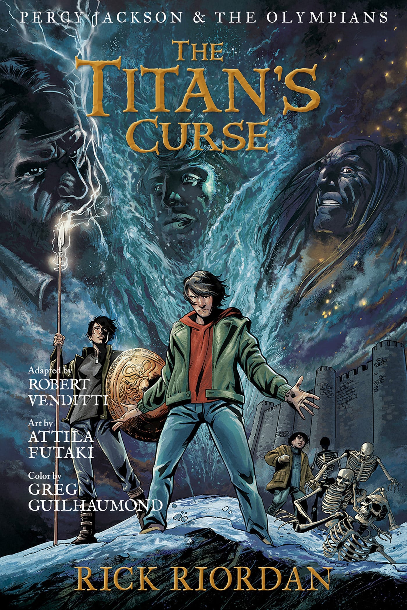 9781423145301 Percy Jackson and the Olympians: Titan's Curse: The Graphic Novel, The-Percy Jackson and the Olympians