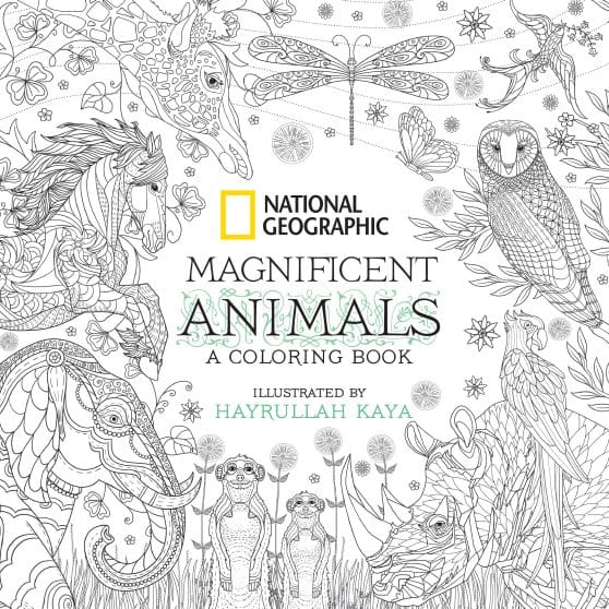 A Coloring Book: National Geographic Magnificent Animals
