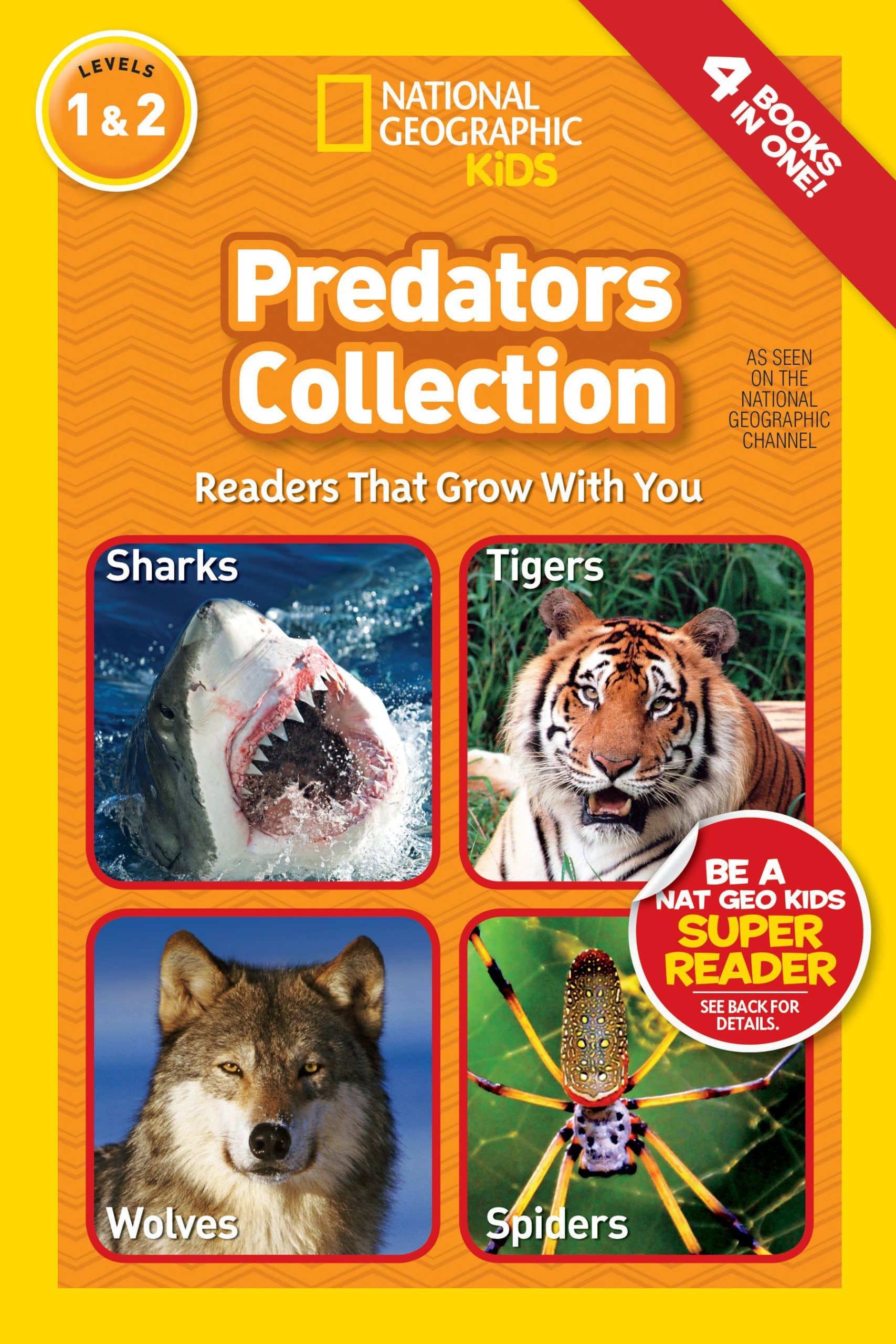 9781426316104 National Geographic Readers: Predators Collection: Readers That Grow With You