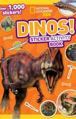 National Geographic Kids Dinos Sticker Activity Book: Over 1,000 Stickers!