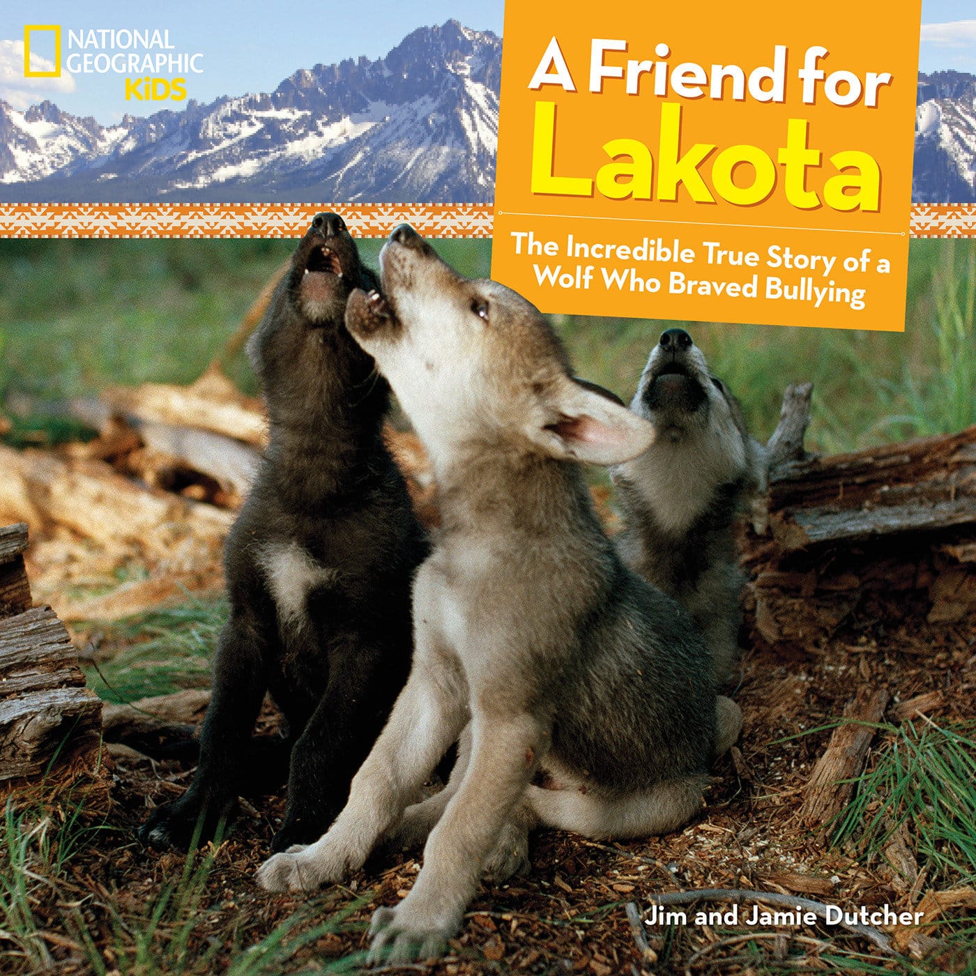 9781426320828 A Friend for Lakota: The Incredible True Story of a Wolf Who Braved Bullying