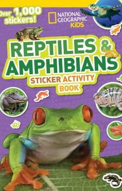 National Geographic Kids Reptiles and Amphibians Sticker Activity Book