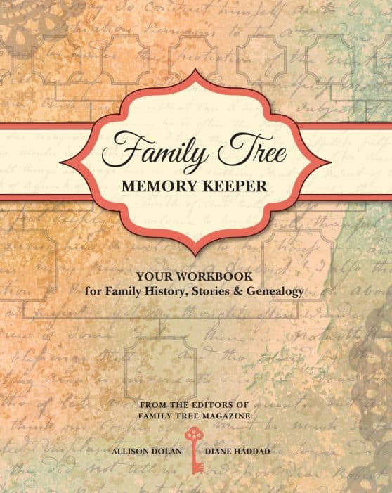 Your Workbook for Family History, Stories and Genealogy: Family Tree Memory Keeper