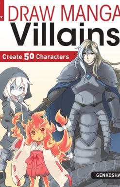 Create 50 Characters: Draw Manga Villains