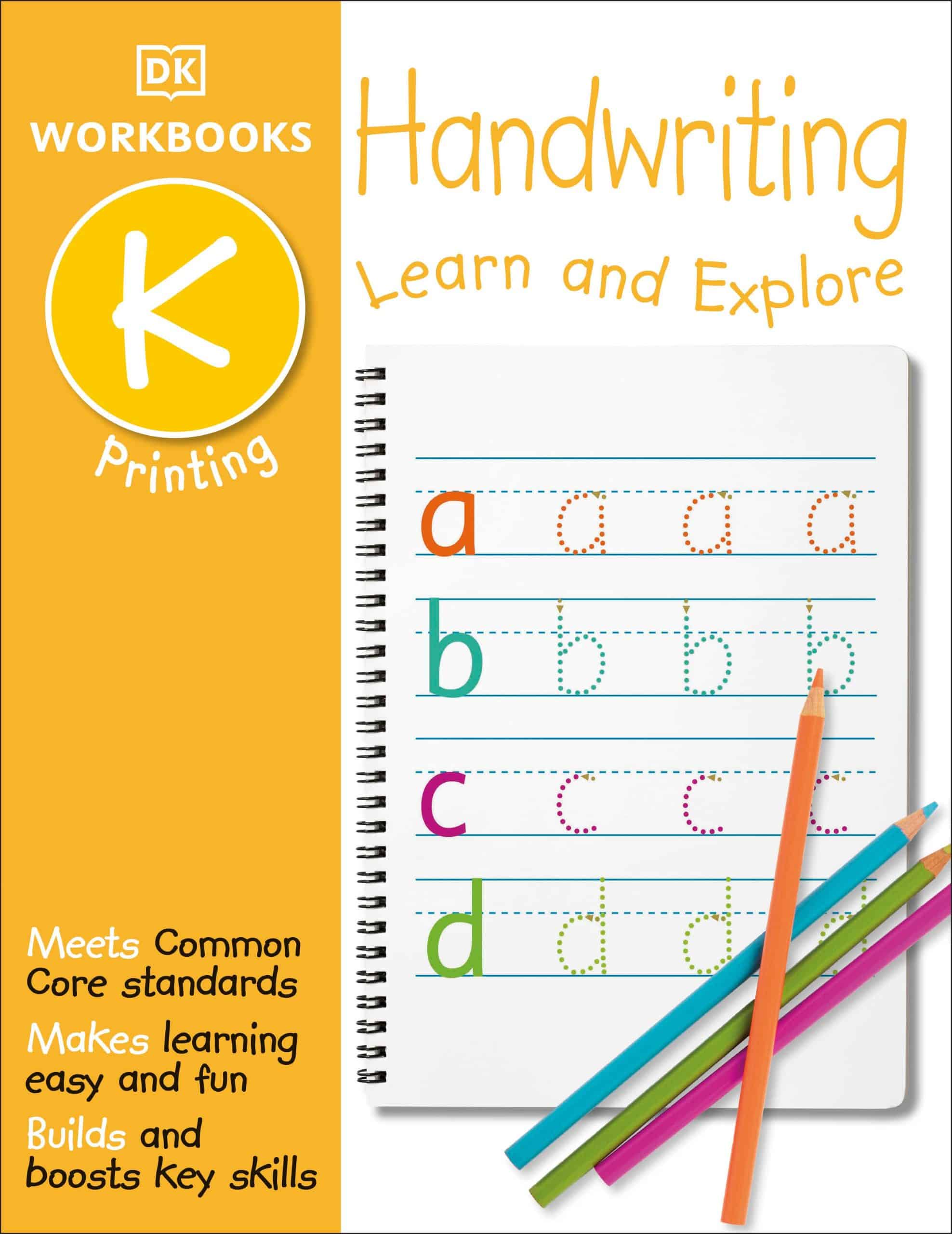 9781465444691 DK Workbooks: Handwriting: Printing, Kindergarten: Learn and Explore