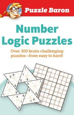 Puzzle Baron's Number Logic Puzzles: Over 300 Brain-Challenging Puzzles-From Easy to Hard