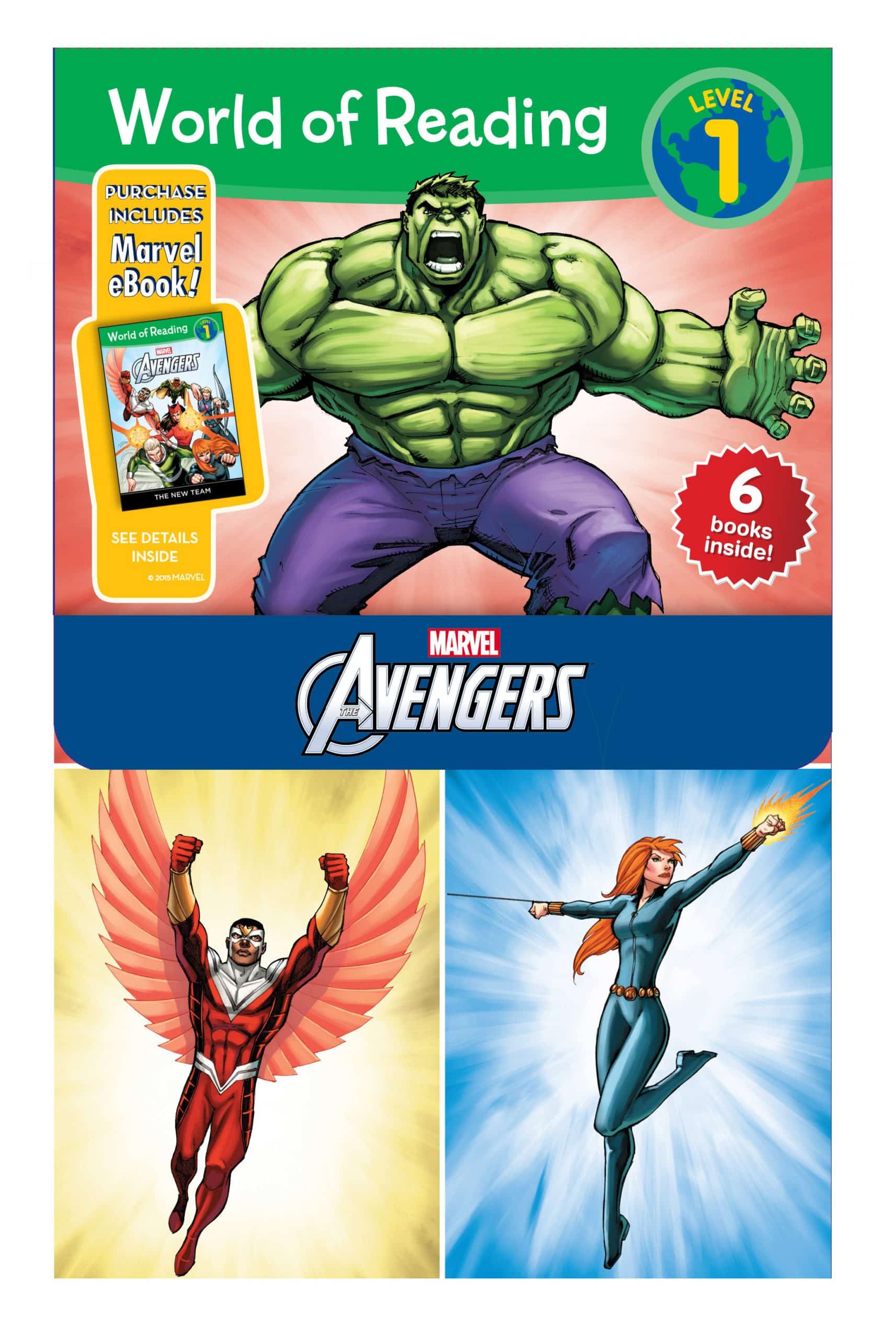9781484704387 World of Reading Avengers Boxed Set: Level 1