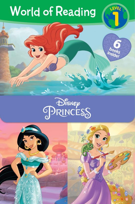 Level 1: World of Reading Disney Princess Level 1 Boxed Set