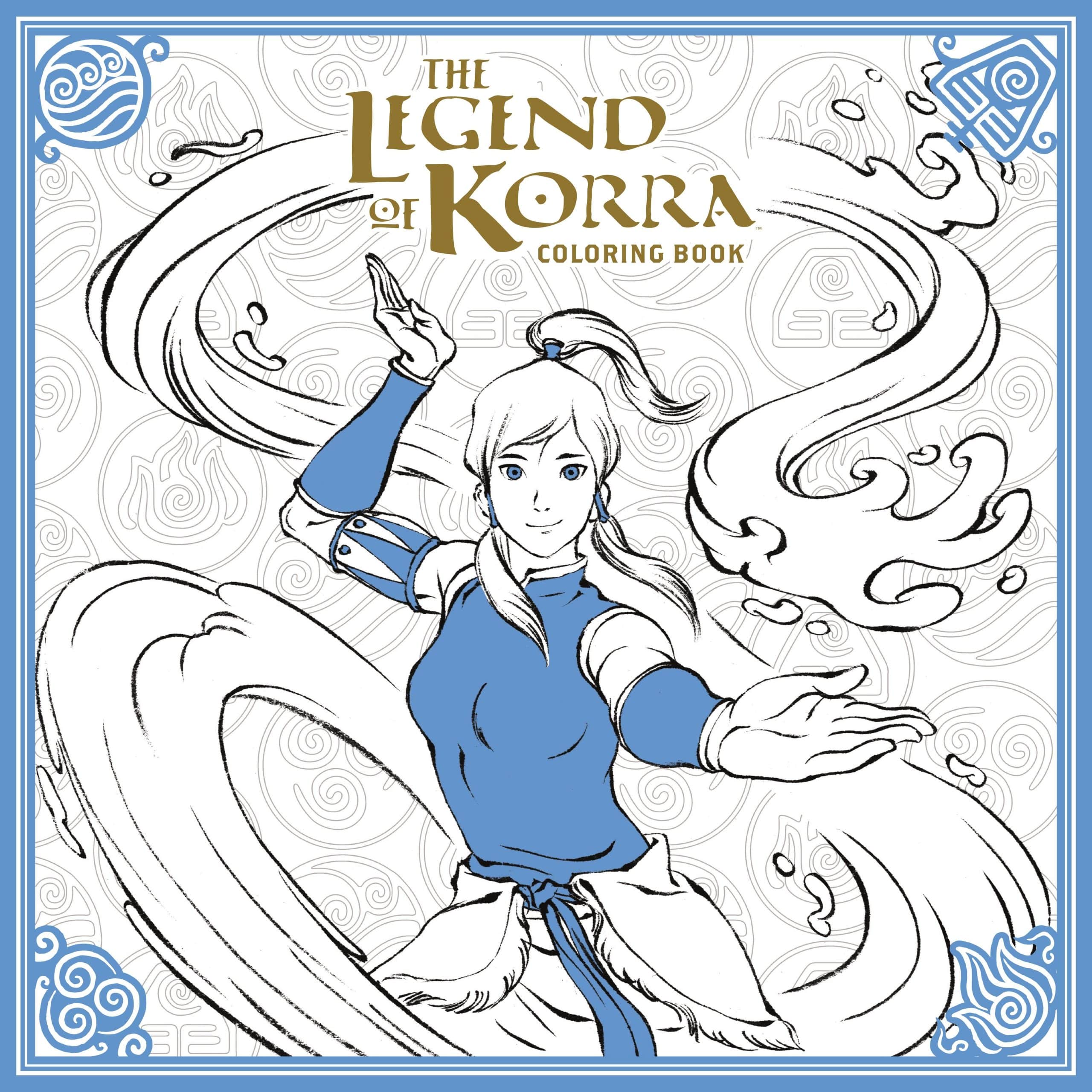 The Legend of Korra Coloring Book:
