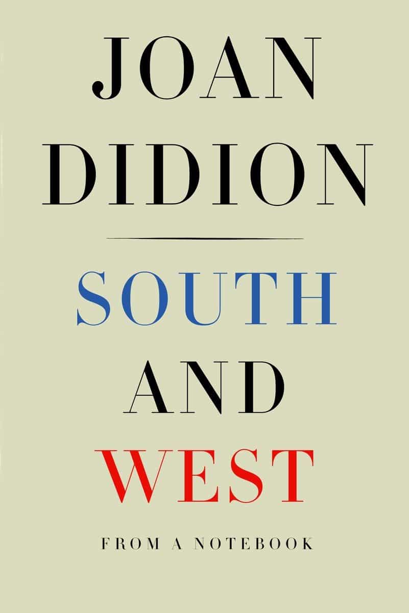 9781524732790 South and West: From a Notebook