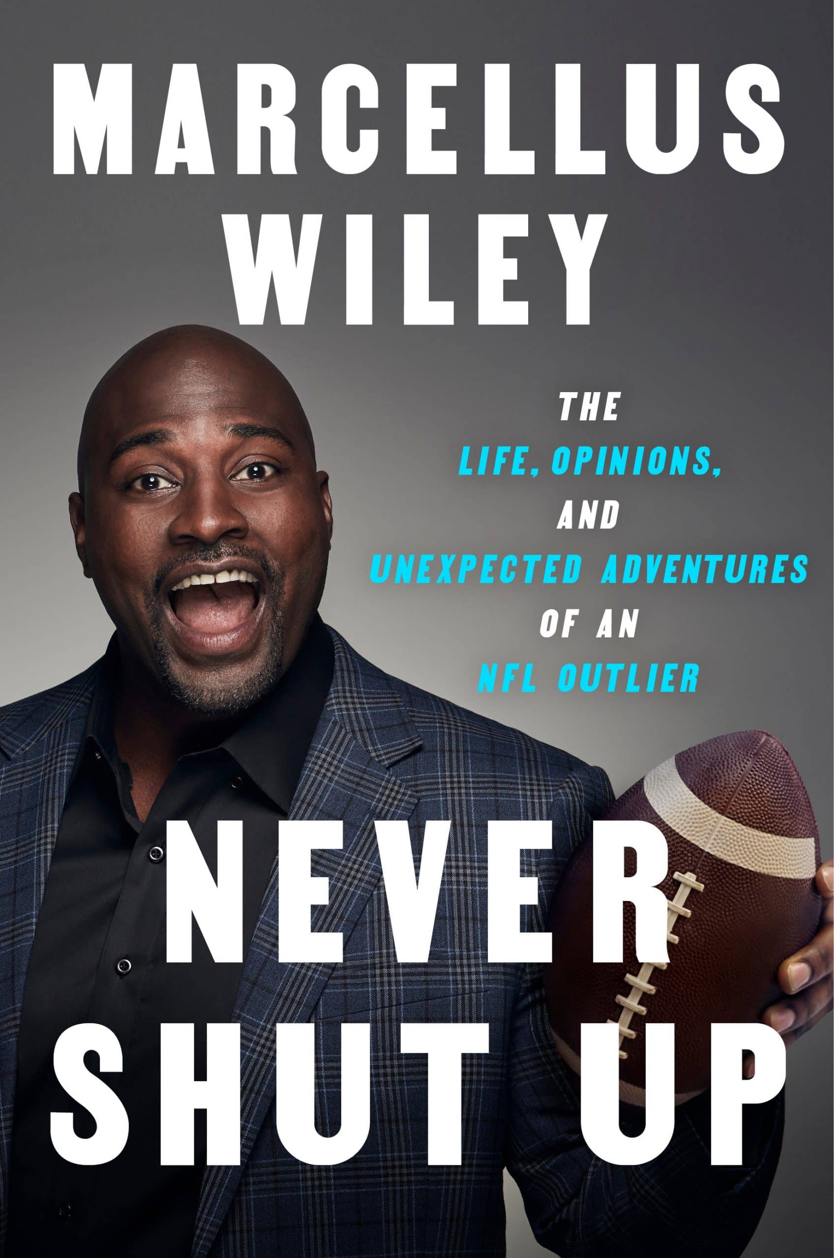 9781524743222 Never Shut Up: The Life, Opinions, and Unexpected Adventures of an NFL Outlier