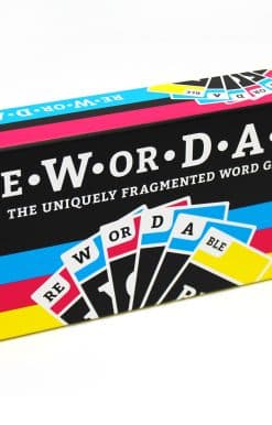 The Uniquely Fragmented Word Game: Rewordable Card Game