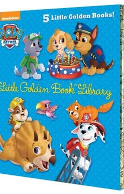 PAW Patrol Little Golden Book Library (PAW Patrol): Itty-Bitty Kitty Rescue; Puppy Birthday!; Pirate Pups; All-Star Pups!; Jurassic Bark!
