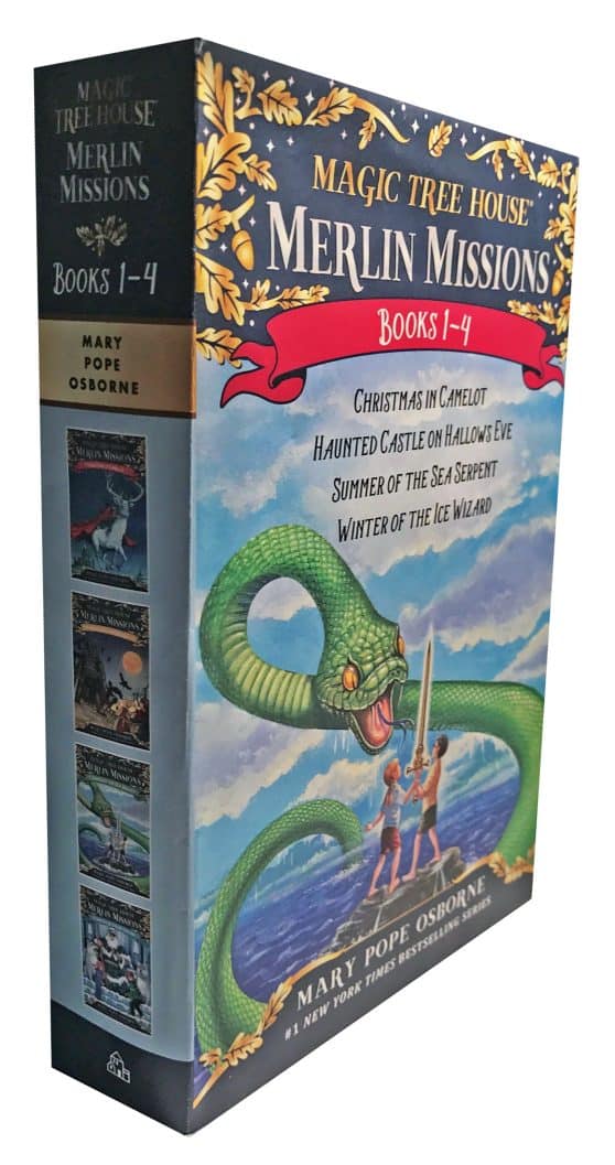 Magic Tree House Merlin Missions Books 1-4 Boxed Set: