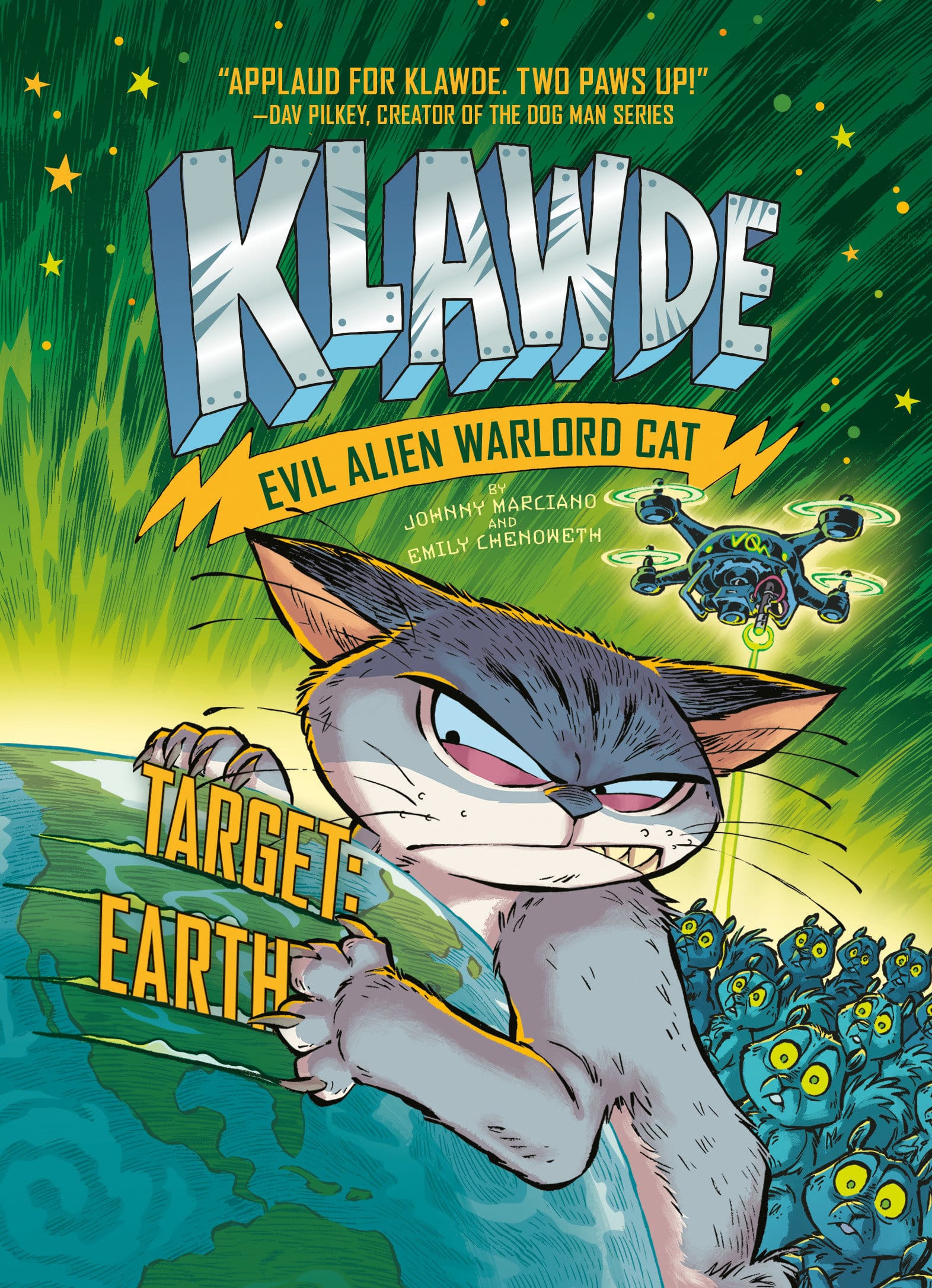 9781524787295 Klawde: Evil Alien Warlord Cat: Target: Earth #4