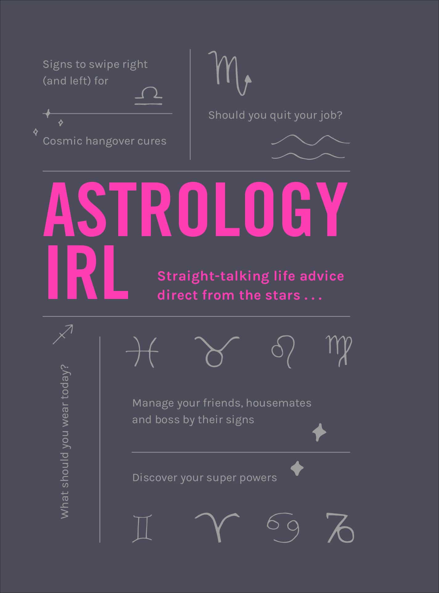 9781529105223 Astrology IRL: Straight-talking life advice direct from the stars...