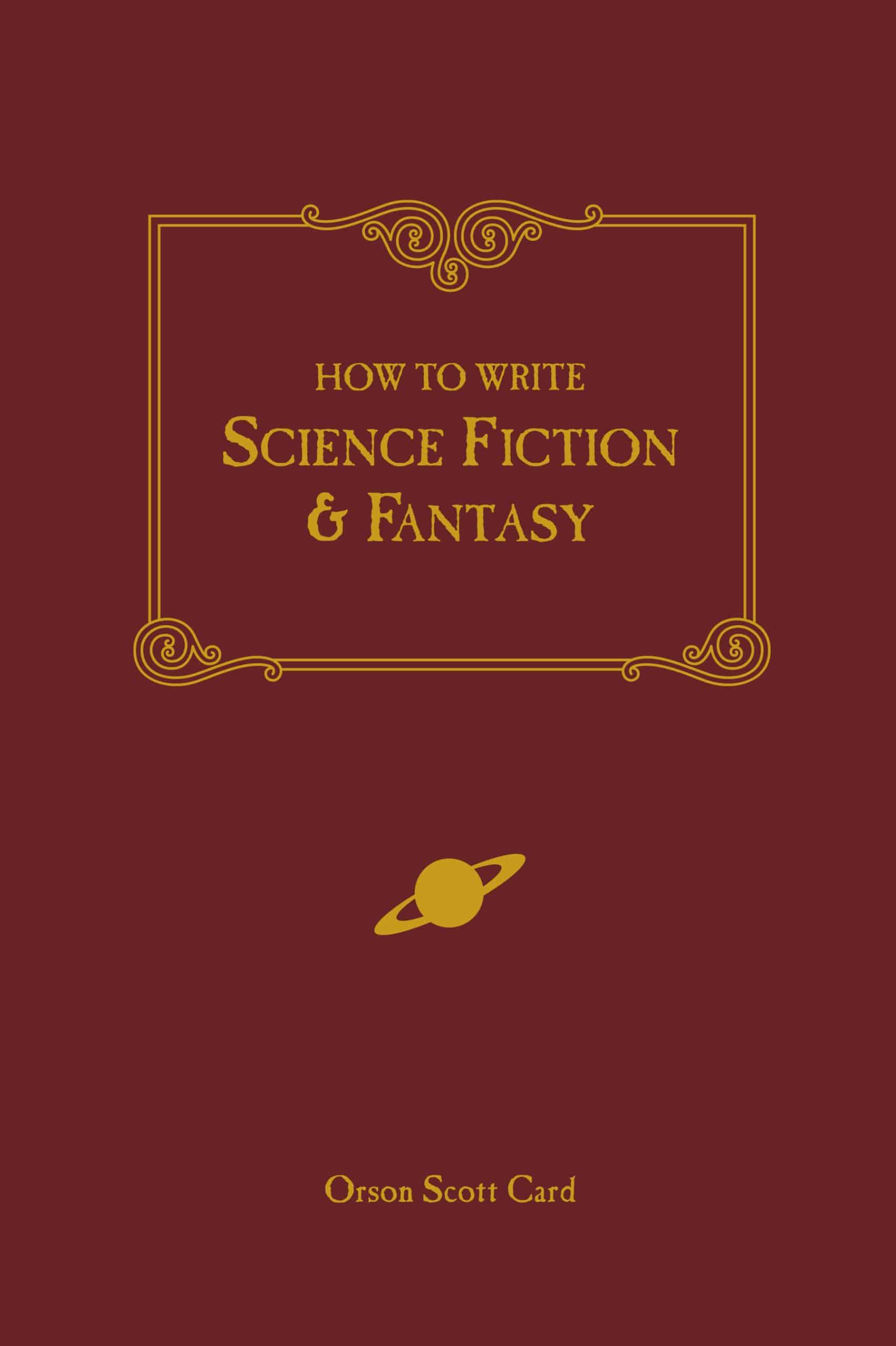 9781582971032 How to Write Science Fiction & Fantasy