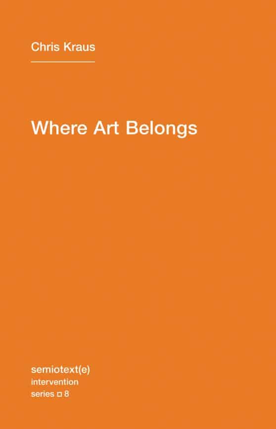 Where Art Belongs