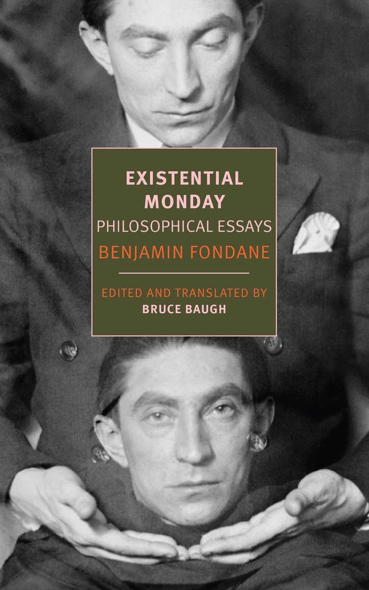 9781590178980 Existential Monday: Philosophical Essays