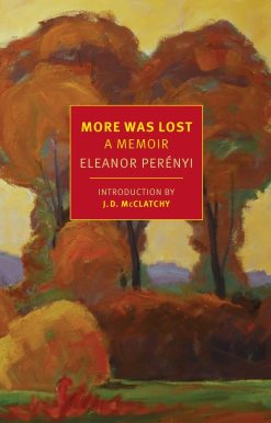 A Memoir: More Was Lost