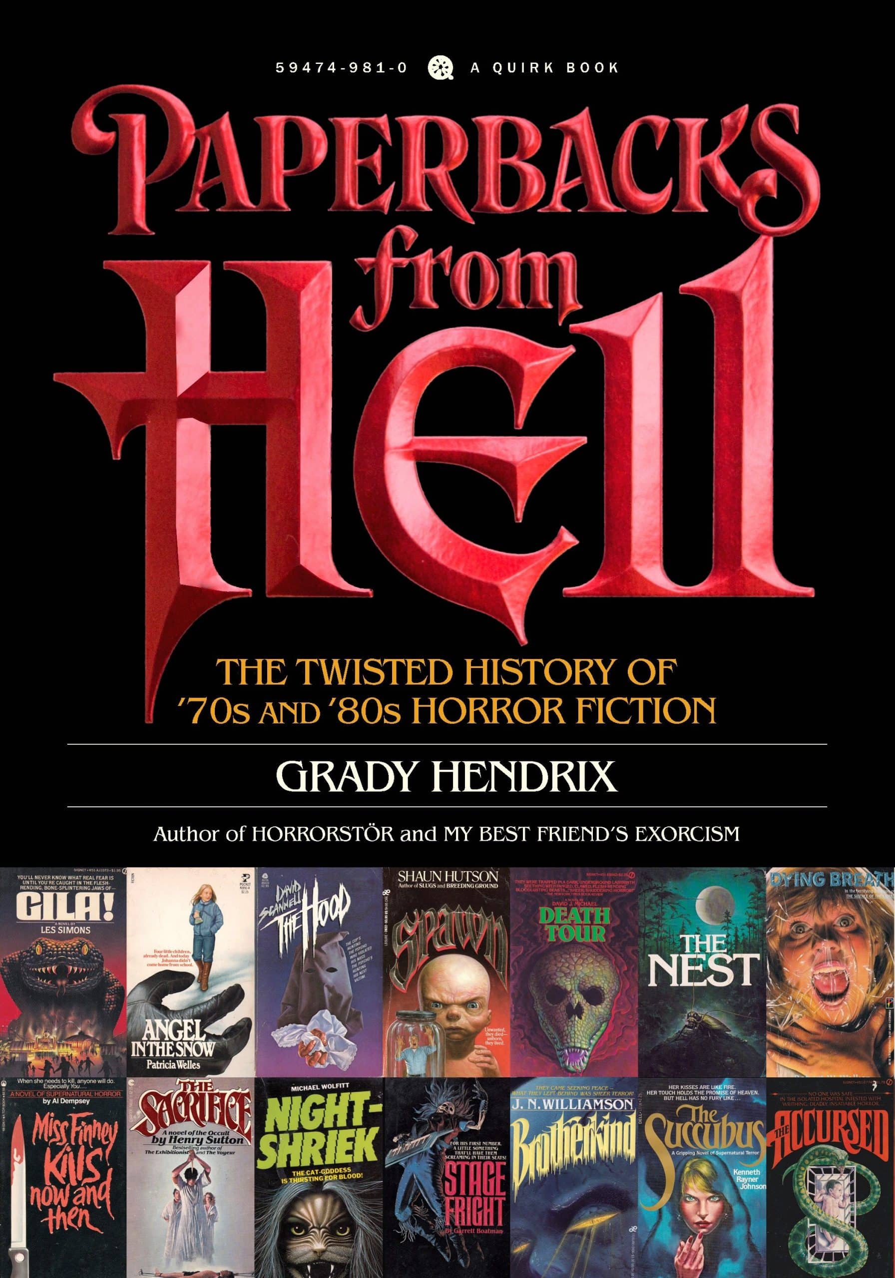 9781594749810 Paperbacks from Hell: The Twisted History of '70s and '80s Horror Fiction
