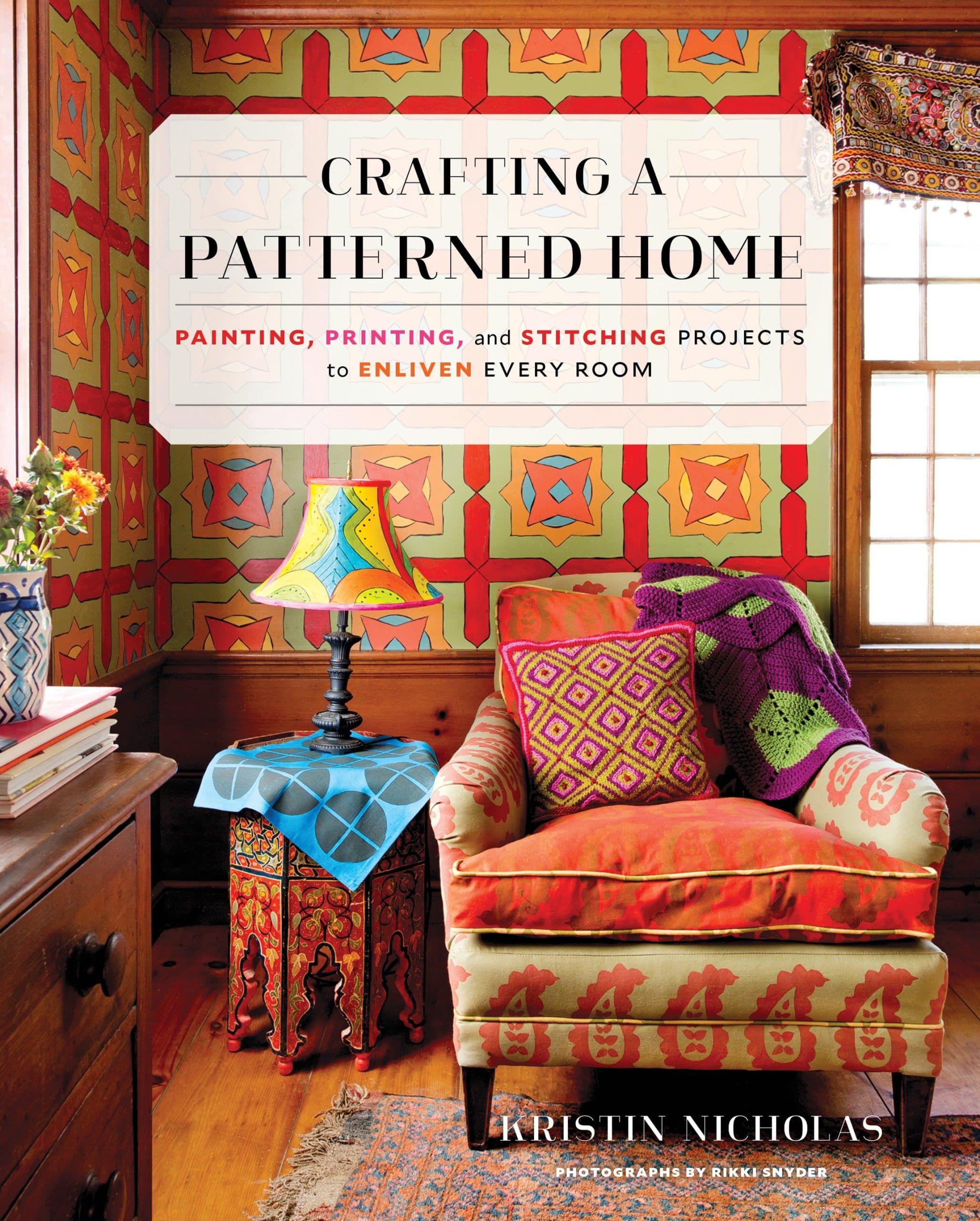 9781611803495 Crafting a Patterned Home: Painting, Printing, and Stitching Projects to Enliven Every Room